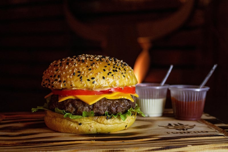 Classic Burger and Fries